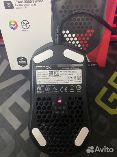 Игровая мышь hyperx pulsefire haste