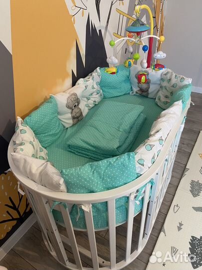 Кроватка - трансформер 9 в 1