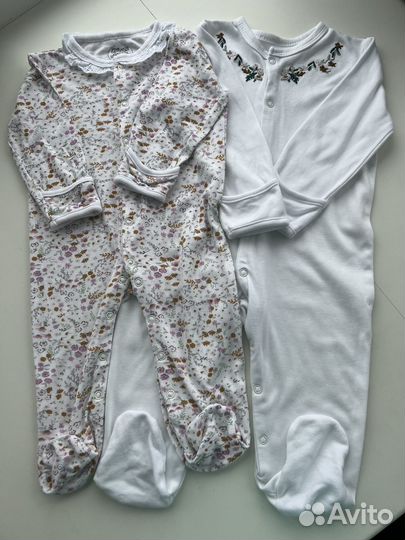 Пакет одежды на девочку 68-74