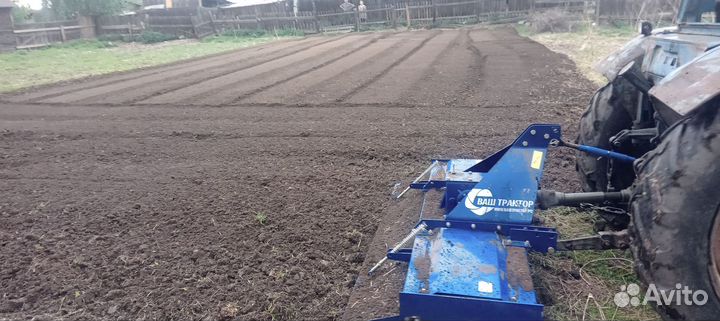 Спашу огород фрезой мтз