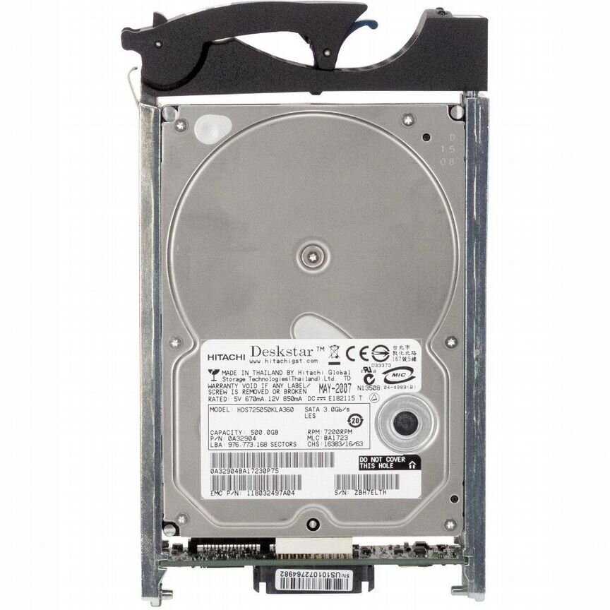 [PG198] Жесткий Диск Emc 005048608 500gb Fibre Channel 3.5 Pg198