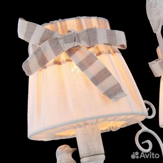 Люстра подвесная в спальню прованс