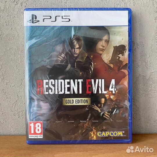 Диск Resident Evil 4 Remake Gold Edition PS5