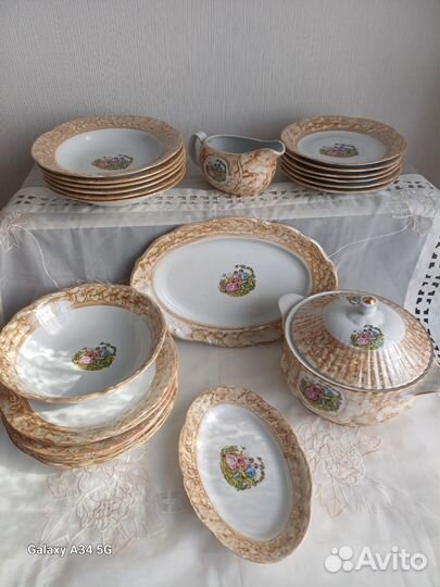 Порцелановый Сервиз столовый польша