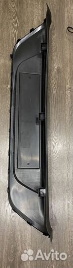 Kia Rio 4 накладка на задний бампер