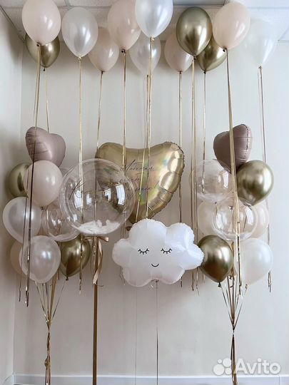 Шары на выписку из роддома