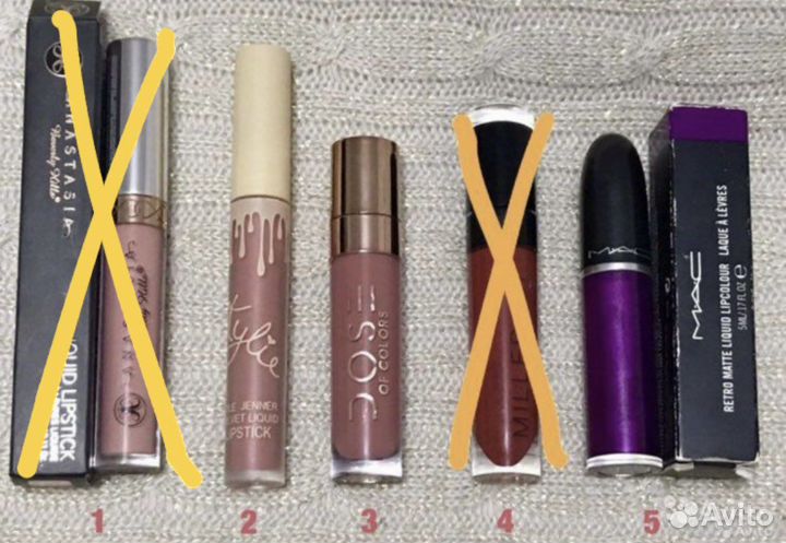 Косметика, помада, матовые помады, блеск для губ