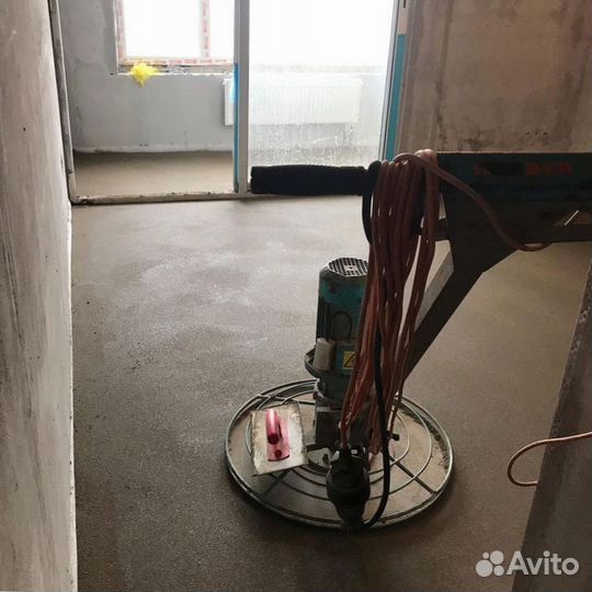 Полусухая стяжка пола