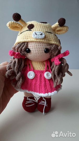 Вязаные игрушки и куклы