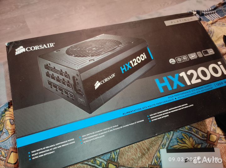 Блок питания corsair HX 1200i