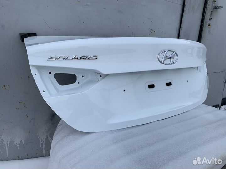 Крышка багажника Hyundai Solaris 2 Оригинал 2017-Н