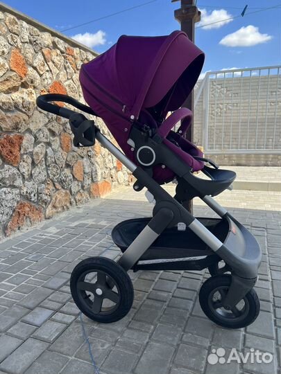 Коляска stokke trailz 3 в 1