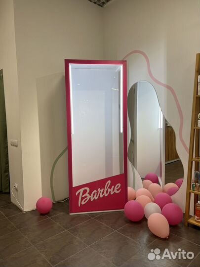 Коробка барби фотозона