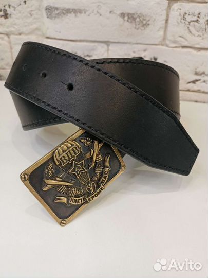 Кожаный ремень ручной работы, подарки в Туле