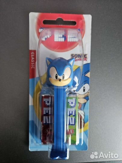 PEZ sonic соник конфета (синий)