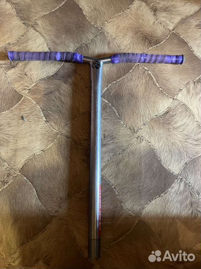 Титановый руль спутник для самоката