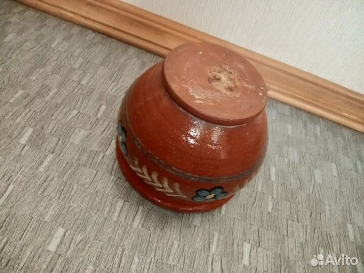 Глиняный горшок для запекания