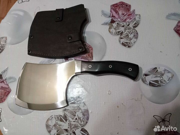 Нож тяпка фултанг, цельнометалическая