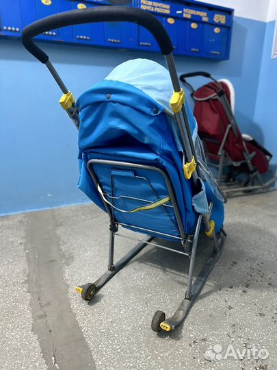 Коляска санки