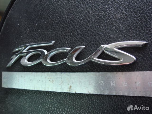 Фокус 3 эмблема задняя Ford Focus 10-19