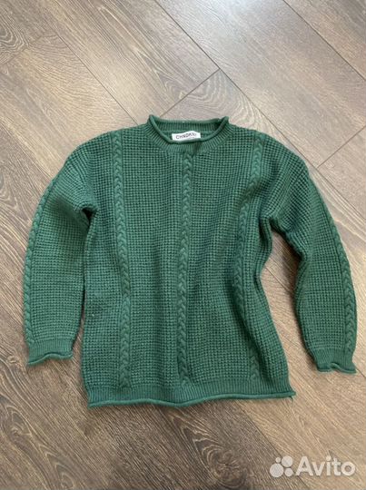 Вязаный костюм для девочки