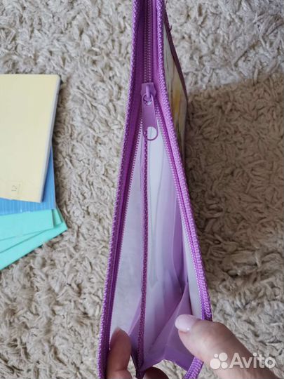 Набор для школы(папка, тетр, сч палочки, веер букв