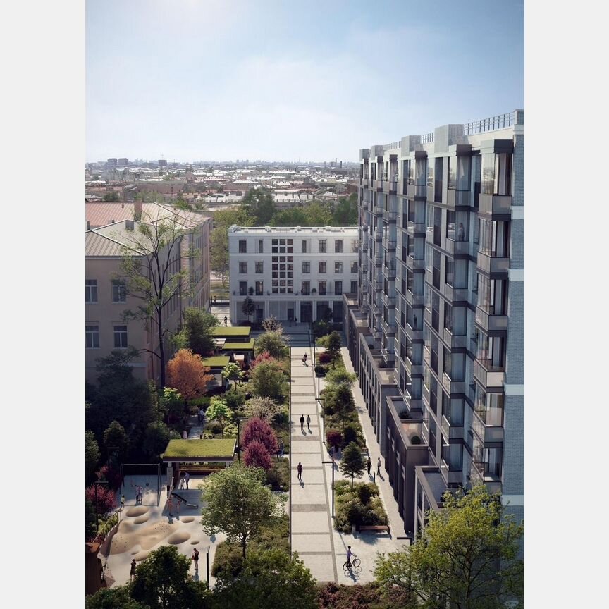 3-к. квартира, 99,1 м², 8/9 эт.