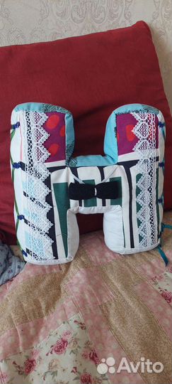 Буква-подушка Н мягкая