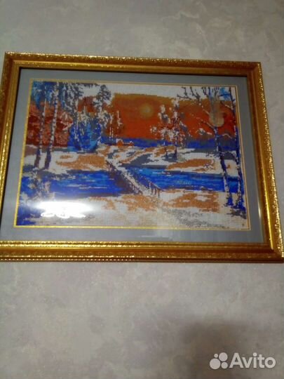 Картины с бисера