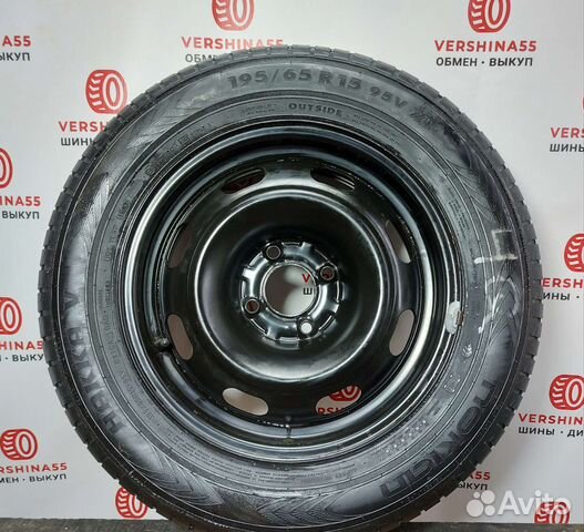 Запаска, колесо, докатка 195/65 R15 4/108 цо 65.1