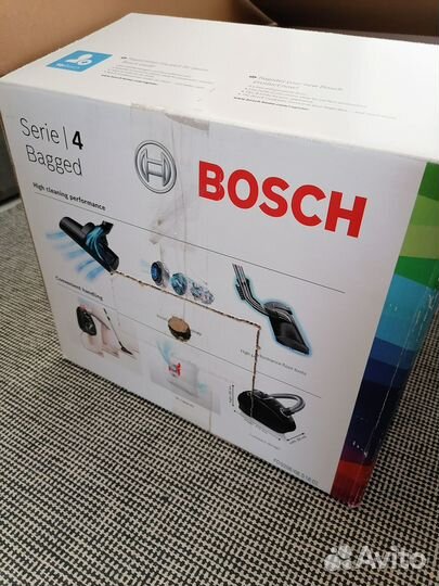 Пылесос Bosch bgls-42230 Serie 4. Новый