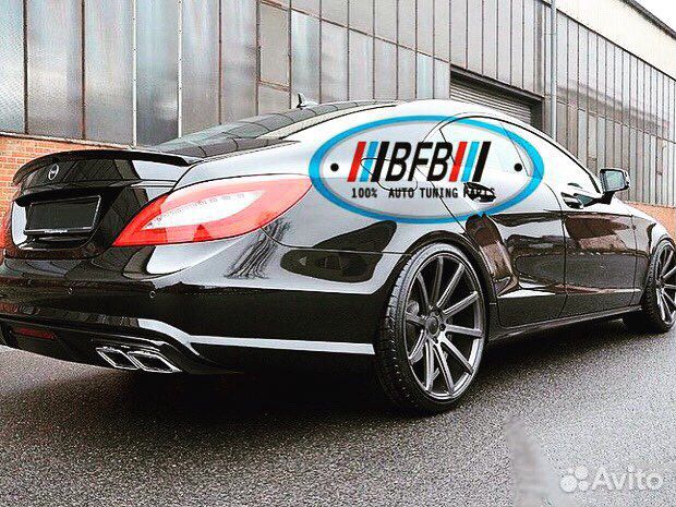 Спойлер на Mercedes w218