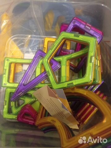 Конструктор магнитный новый