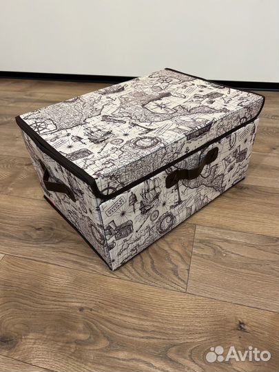 Коробка для хранения вещей. Цена за 4 шт