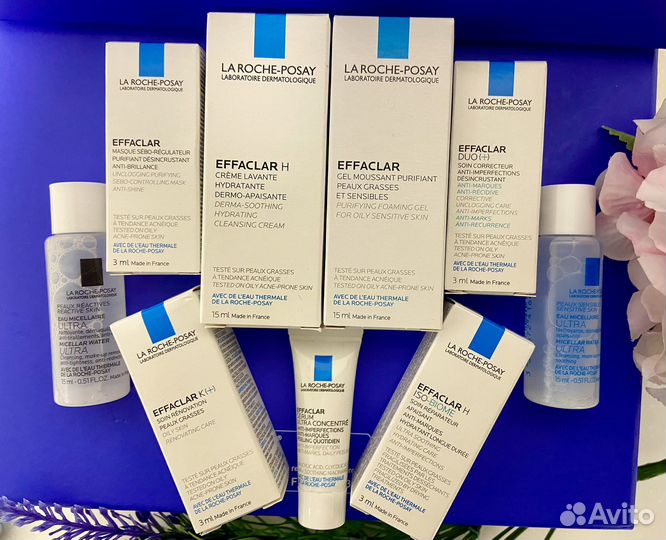 La roche posay effaclar набор 9 шт