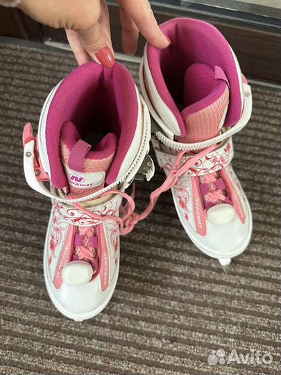 Коньки детские раздвижные