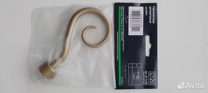 Наконечник декоративный для карниза