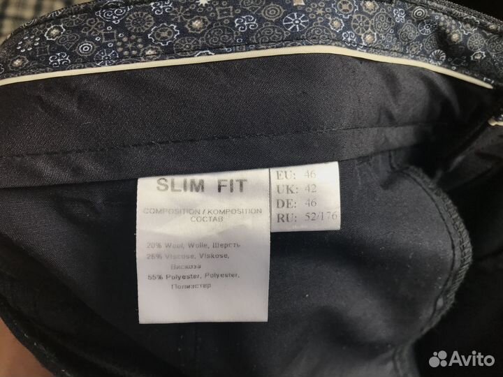 Брюки Slim fit