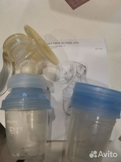 Молокоотсос avent ручной