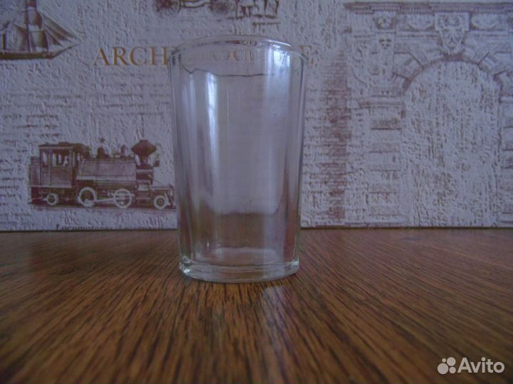 Граненые стопки, графин, солонка - СССР