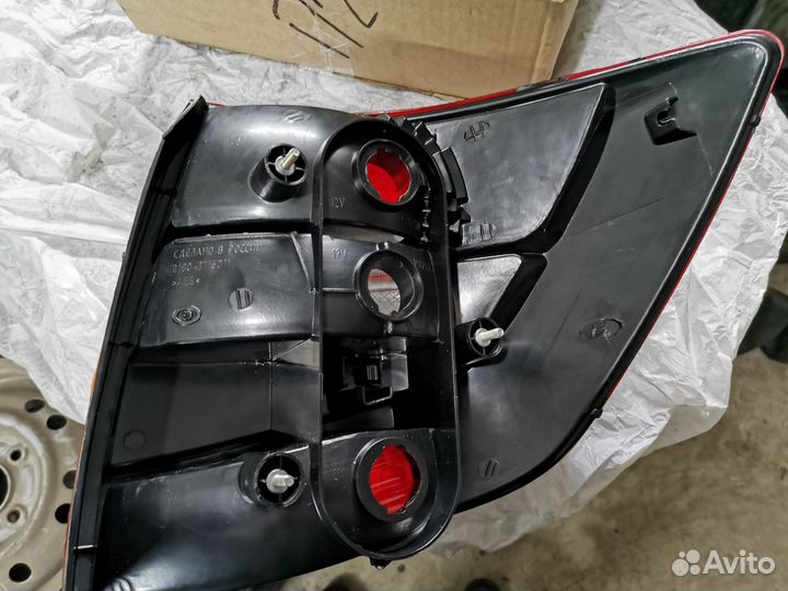 Задний фонарь левый лада гранта