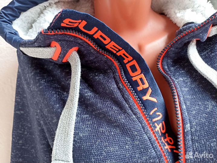 SuperDry Зип худи / кофта на молнии