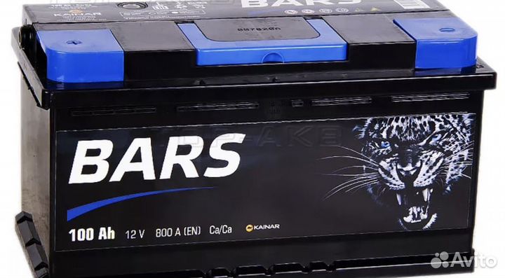 Аккумулятор bars Silver 6 CT- 100 п п. 800 А
