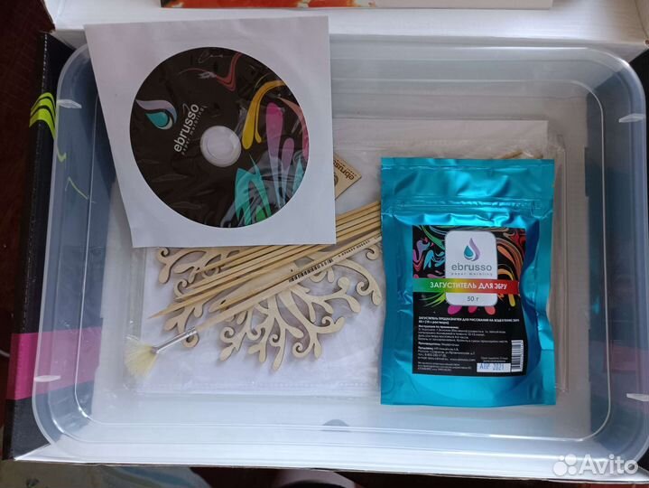 Набор для рисования на воде. Техника эбру