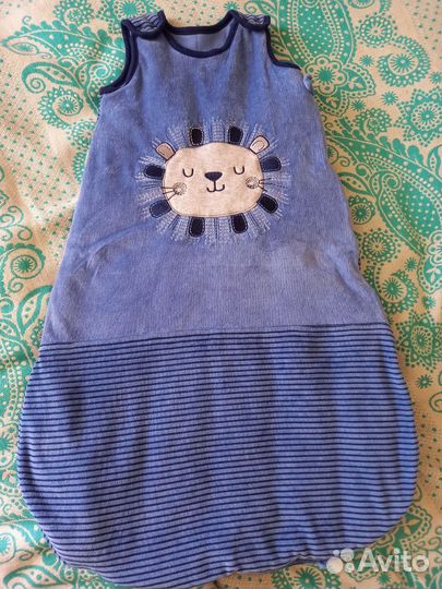 Утепленная пеленка кокон конверт одеяло