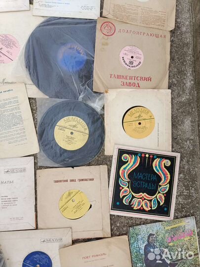 Виниловые пластинки СССР