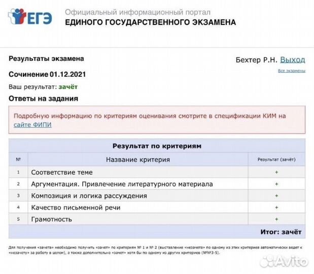Репетитор по русскому языку