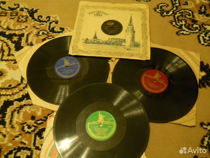 Советские виниловые пластинки СССР, часть 3