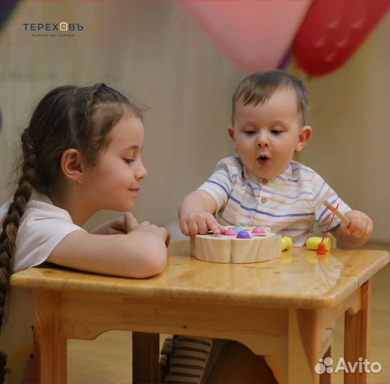 Детский стол и стул (новые)