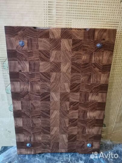 Торцевая разделочная доска дуб